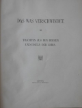 Salvator Ludwig, von Habsburg: Das was verschwindet. Trachten aus den Bergen und Inseln der Adria